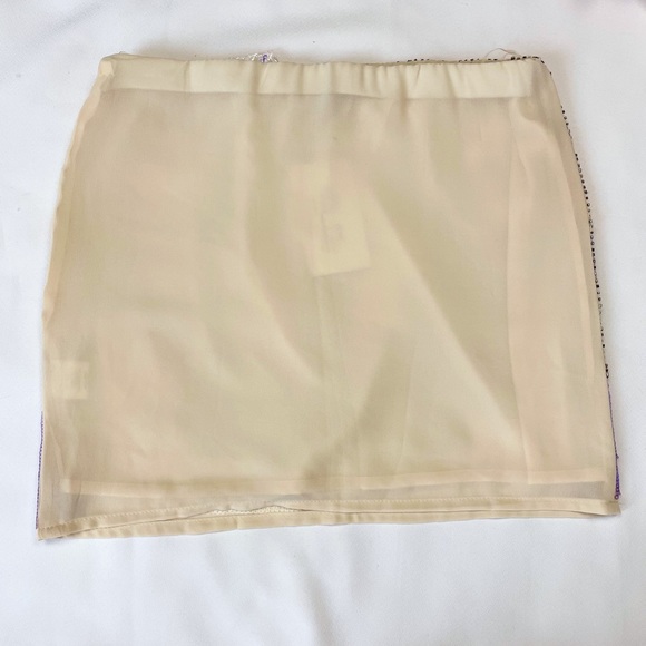NWT Aztec Sequin Skirt - Picture 6 of 6